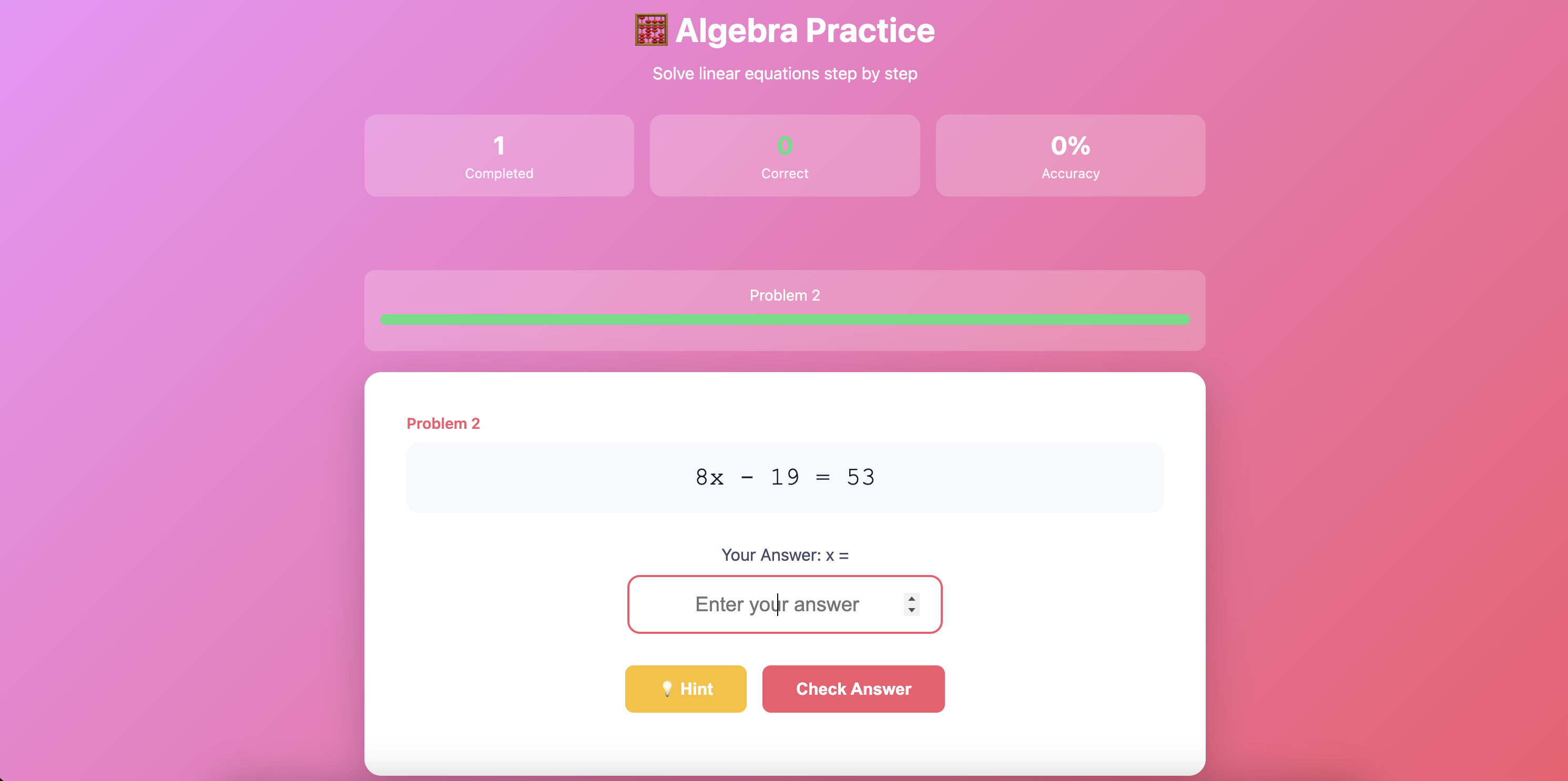 Example for Practice Exercises - Math Problem Solver